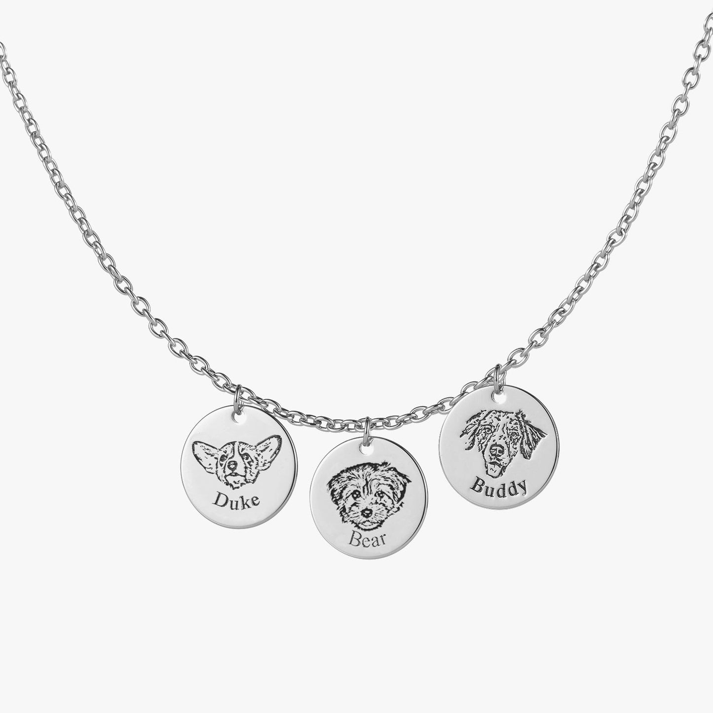 Forever Pet Portrait Pendant