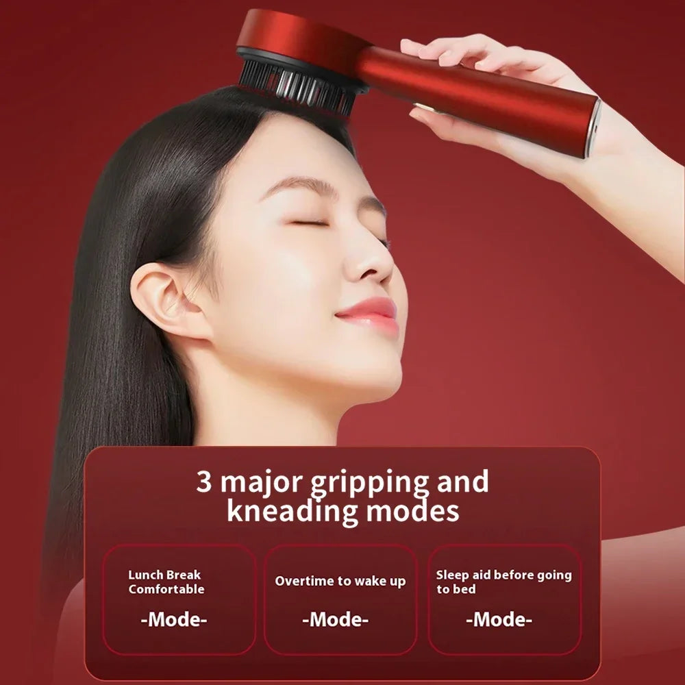 Vibrant Hair Red Light Therapy Massage Brush