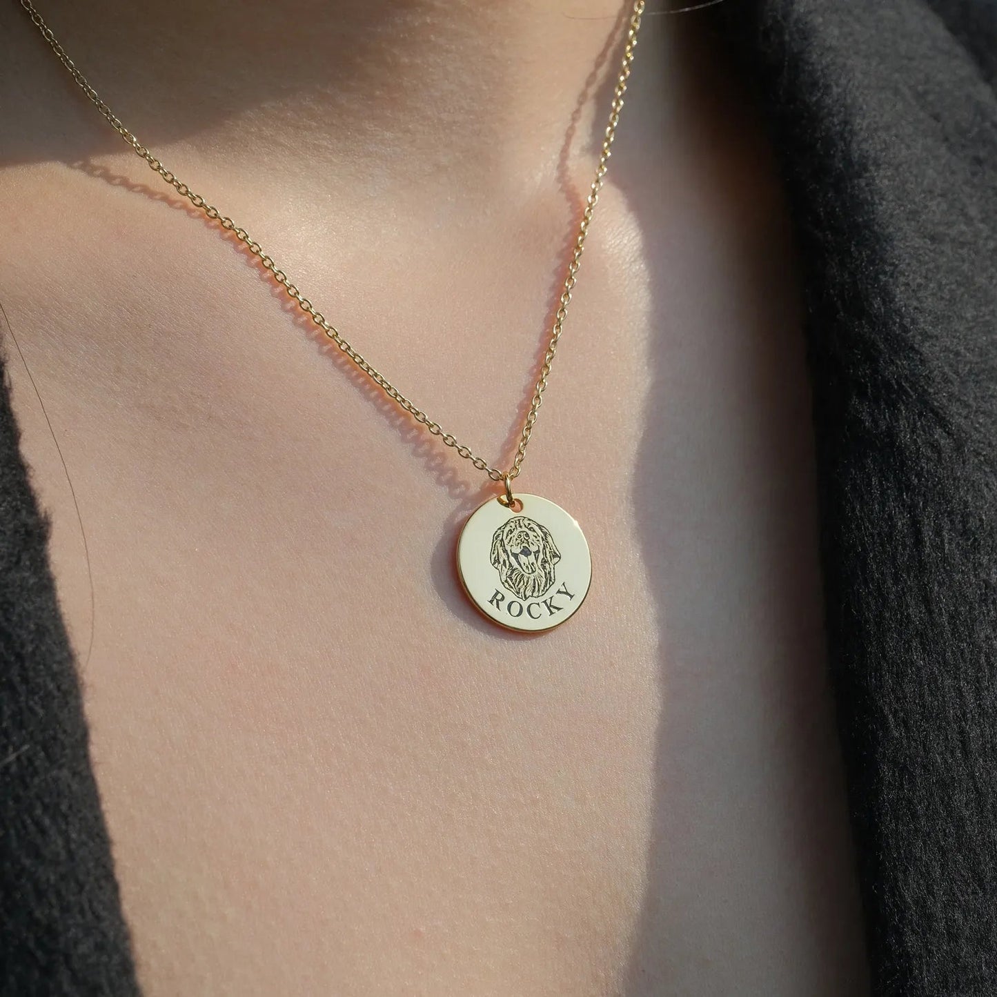 Forever Pet Portrait Pendant