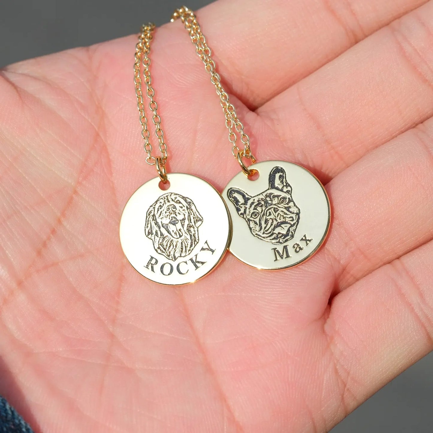 Forever Pet Portrait Pendant