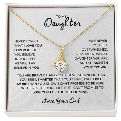 To My Daughter | Alluring Beauty necklace