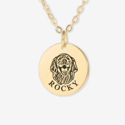 Forever Pet Portrait Pendant