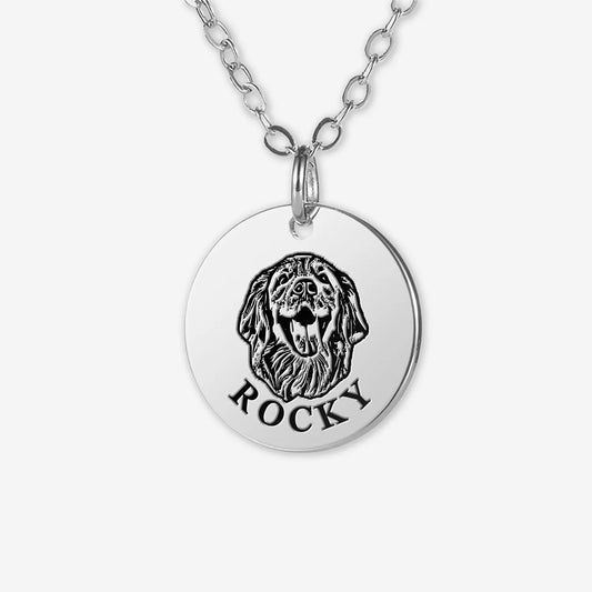 Forever Pet Portrait Pendant