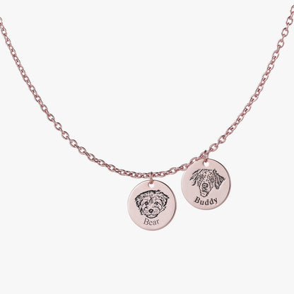 Forever Pet Portrait Pendant