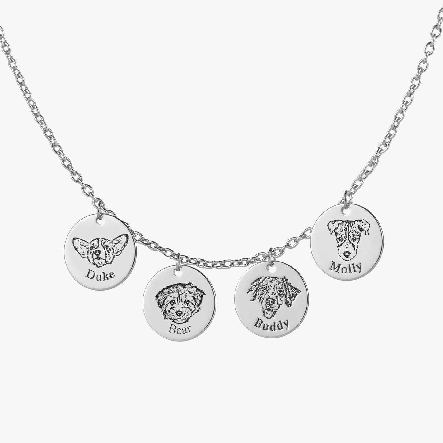 Forever Pet Portrait Pendant
