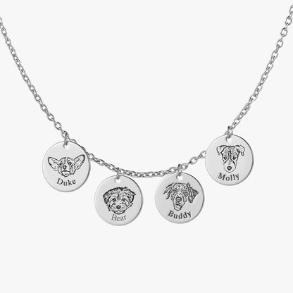 Forever Pet Portrait Pendant
