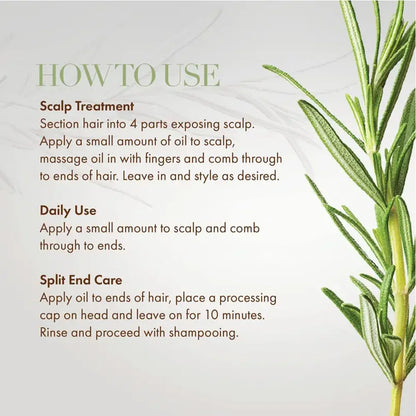 Rosemary Mint Hair Magic Oil